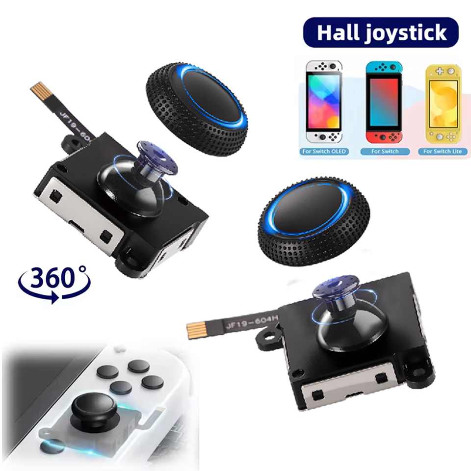 Japanese Gaming Accessories - Hall Effect Joystick for Nintendo Switch/Lite/OLED