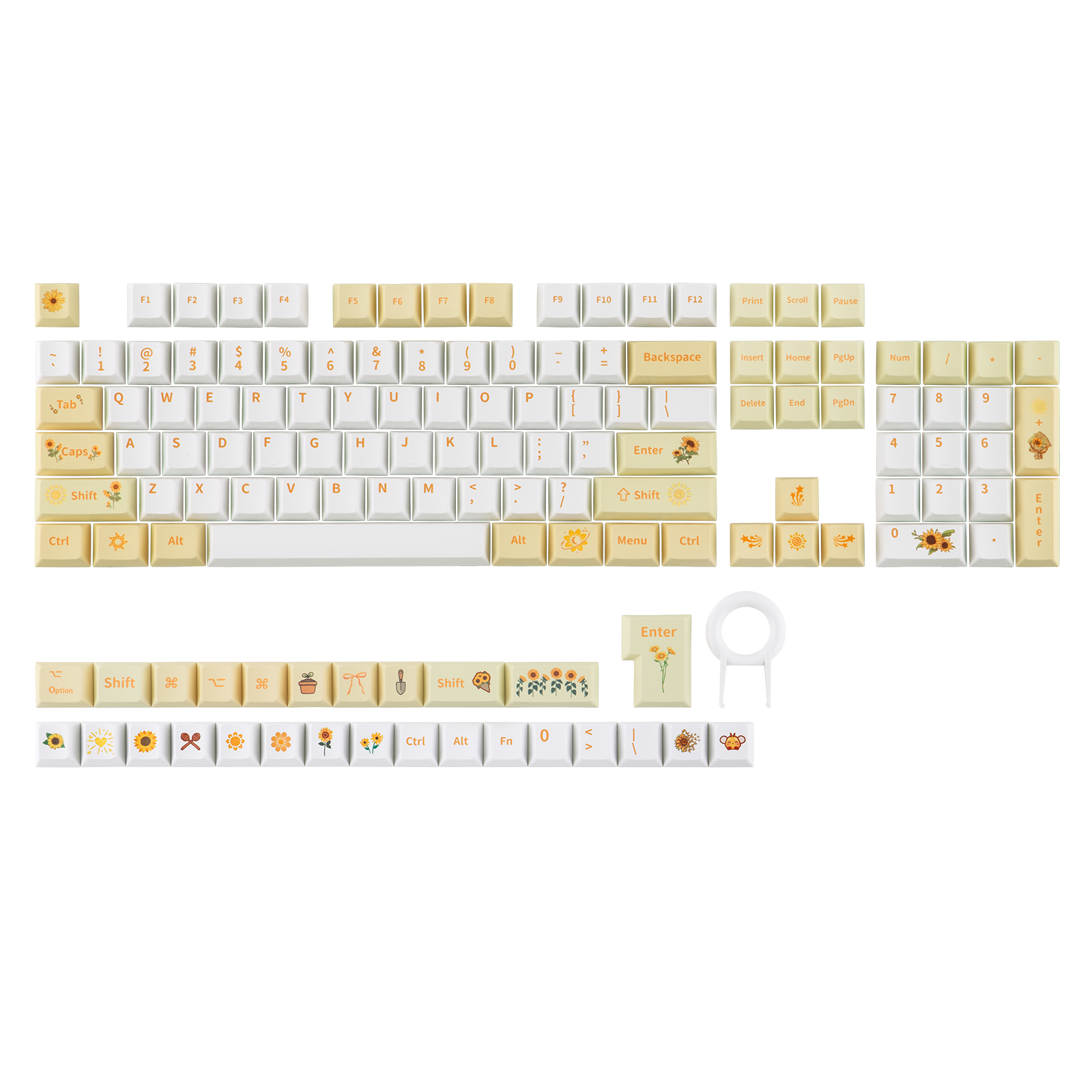 EPOMAKER Sunflower Keycaps Set - Gaming Set Accessories recensione e prezzo