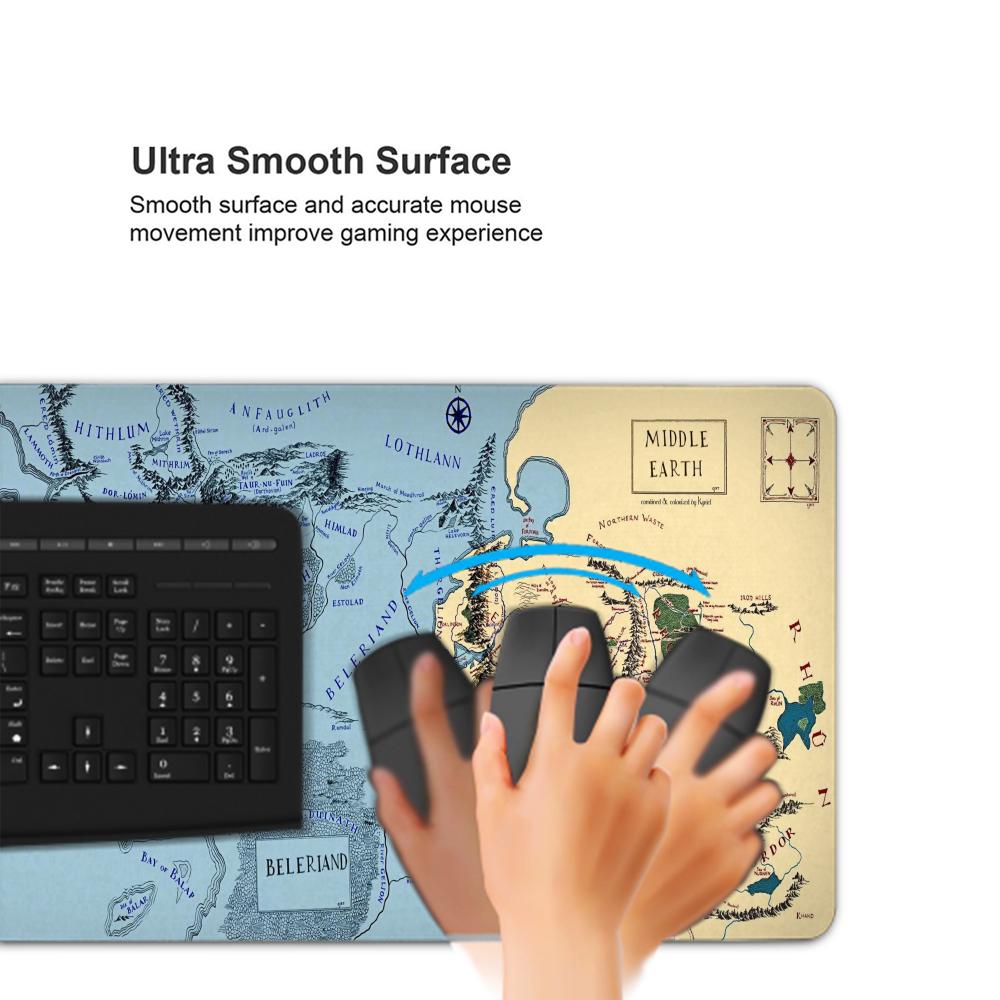 Middle Earth Mouse Pad L-Lords - Gaming Accessories Setup recensione e prezzo