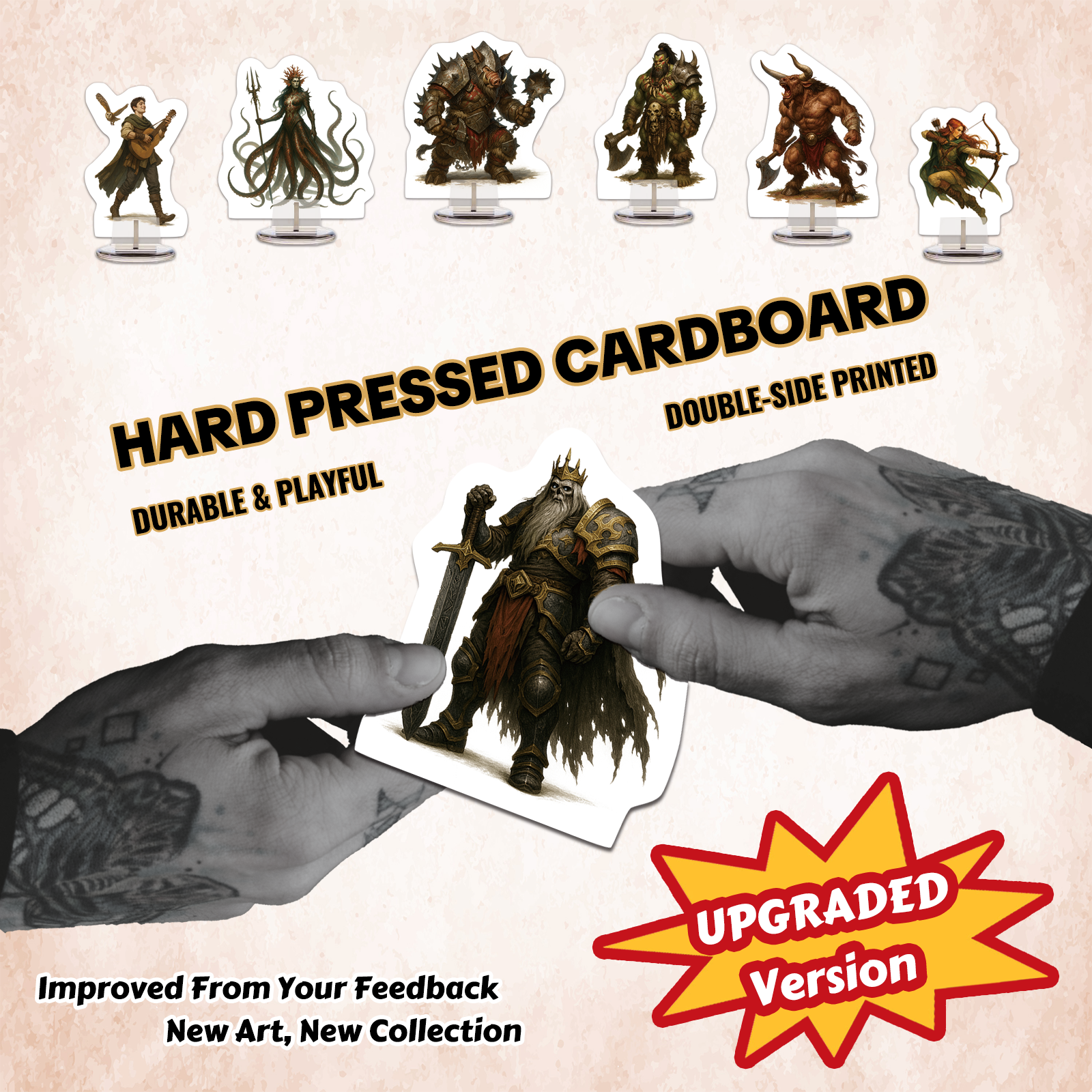 2D Tabletop RPG Board Game Min - Gaming Set Accessories recensione e prezzo