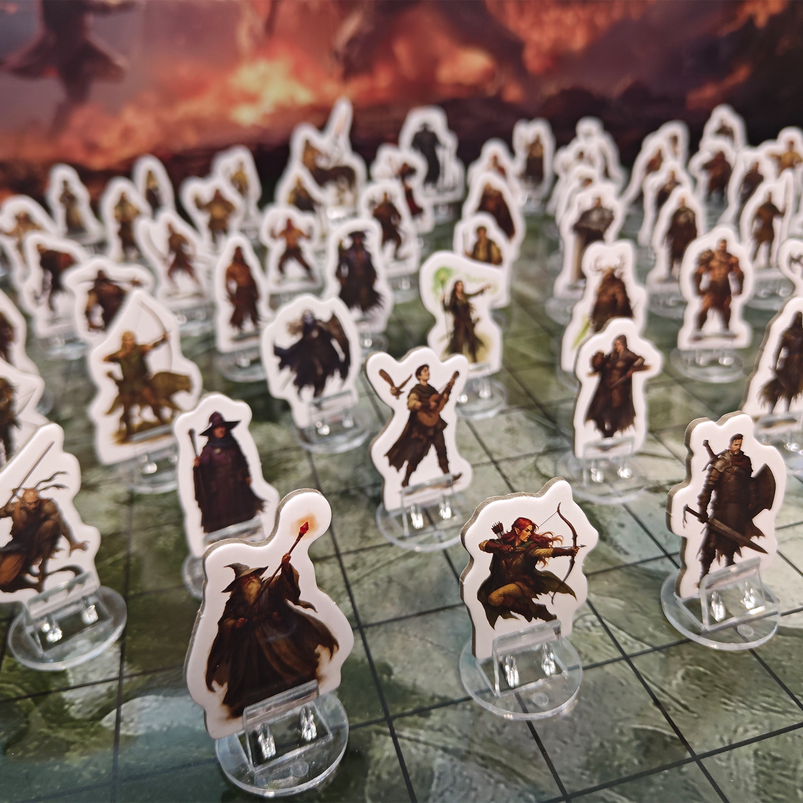 2D Tabletop RPG Board Game Min - Gaming Set Accessories recensione e prezzo