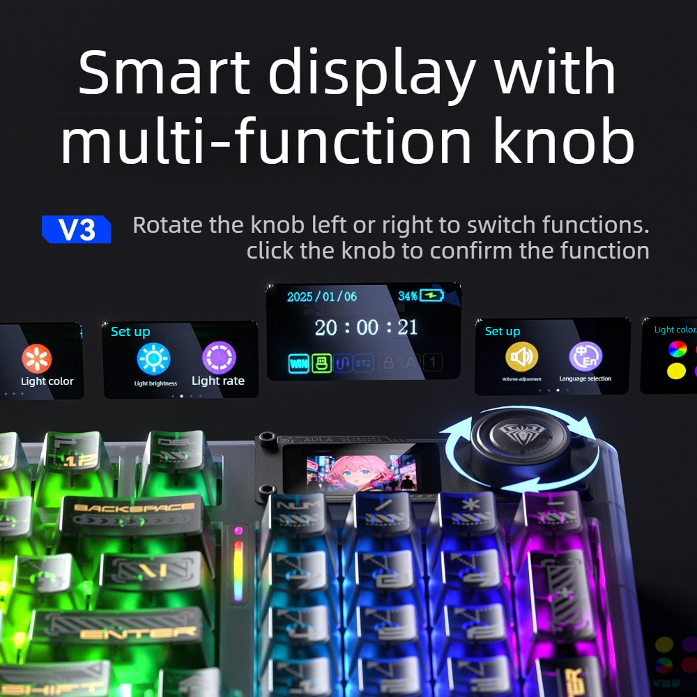 AULA F98proV3 Mechanical keybo - Gaming Accessories Ipad recensione e prezzo