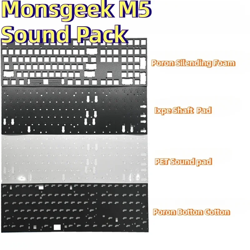 Monsgeek M5 Sound Pack/ Plate  - Gaming Accessories Kit recensione e prezzo