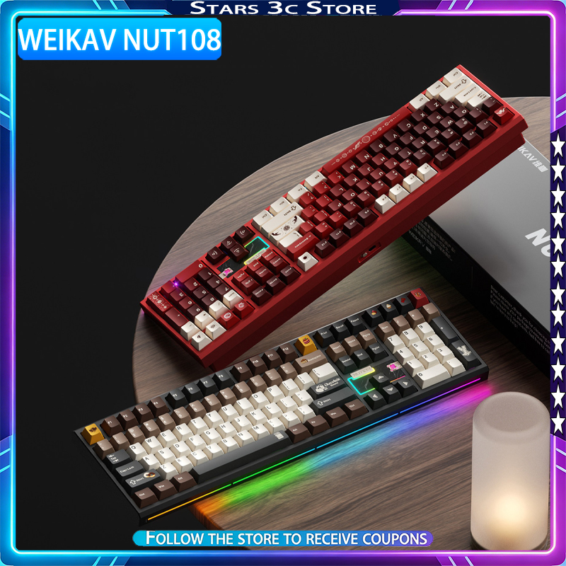WEIKAV NUT108 Mechanical Keybo - Gaming Accessories Kit recensione e prezzo