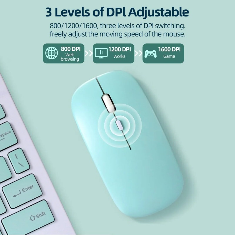 Bluetooth Wireless Mouse Silen - Gaming Accessories Ipad recensione e prezzo