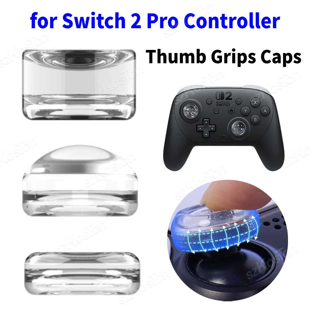 Clear Thumb Grips Caps for Swi - Japanese Gaming Accessories recensione e prezzo