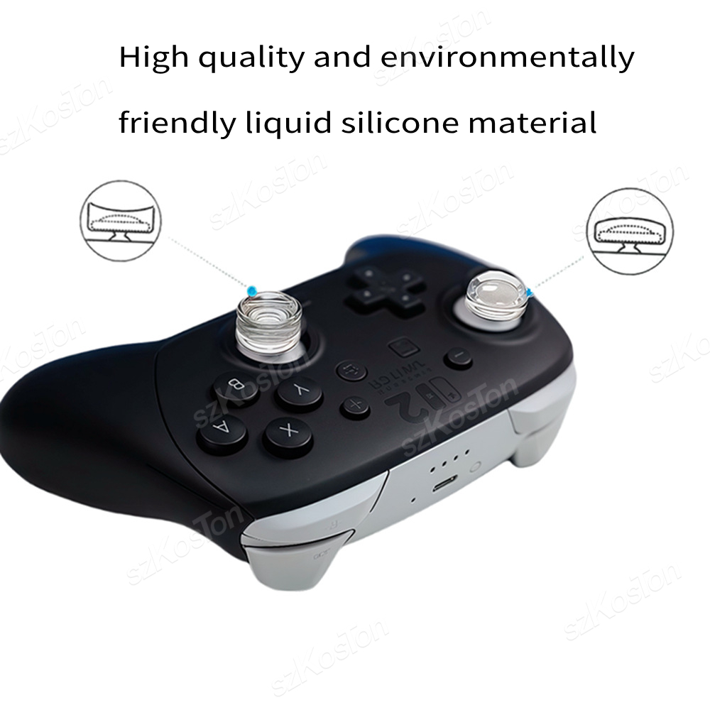 Clear Thumb Grips Caps for Swi - Japanese Gaming Accessories recensione e prezzo