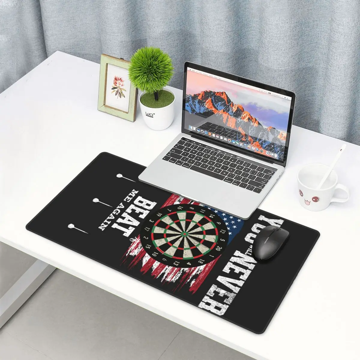 Large Mouse Pad Dart Board Arr - Gaming Accessories Target recensione e prezzo