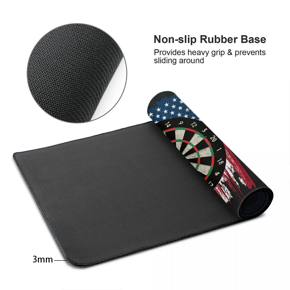 Large Mouse Pad Dart Board Arr - Gaming Accessories Target recensione e prezzo