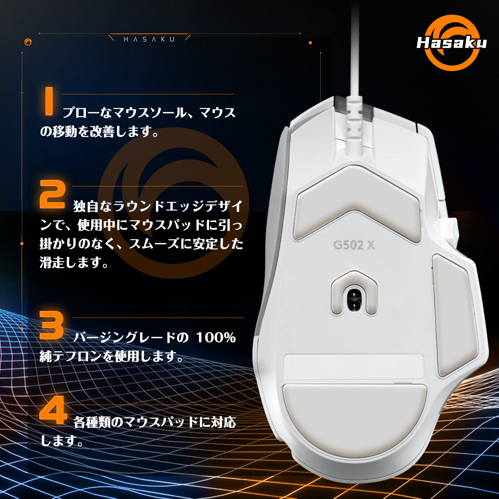 2 Sets HASAKU Rounded Curved E - Gaming Set Accessories recensione e prezzo
