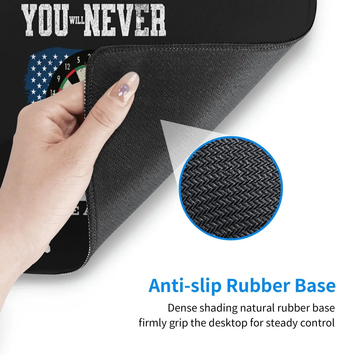 Large Mouse Pad Dart Board Arr - Gaming Accessories Target recensione e prezzo